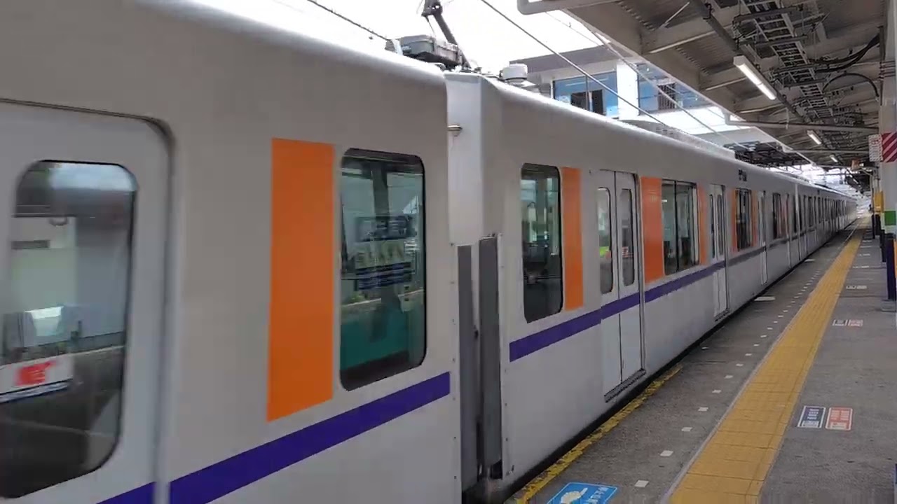 川越特急小川町行　森林公園発車　東武50090系51093f　2024.6