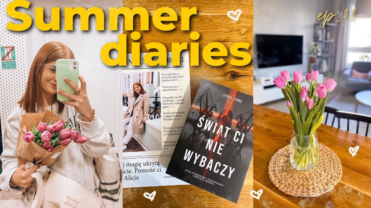 NOWOŚCI KOSMETYCZNE Z HEBE 🌸 NOWA KSIĄŻKA📖 | summer diaries