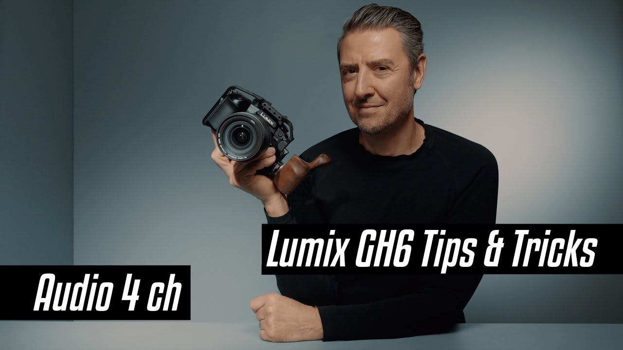 4 Channel Audio Recording | LUMIX Academy | GH6 and DMW-XLR1