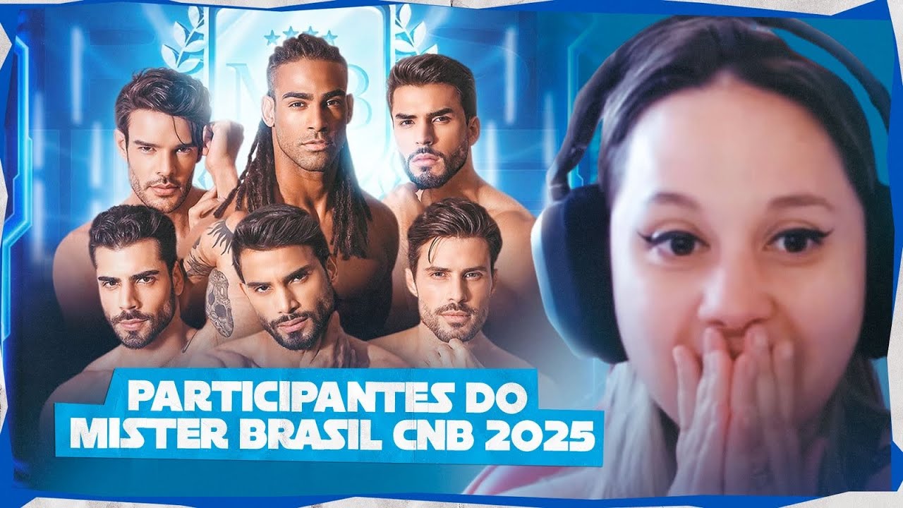 REAGINDO AOS CANDIDATOS A MISTER BRASIL CNB 2025 | MELHOR LIVE DA HISTÓRIA
