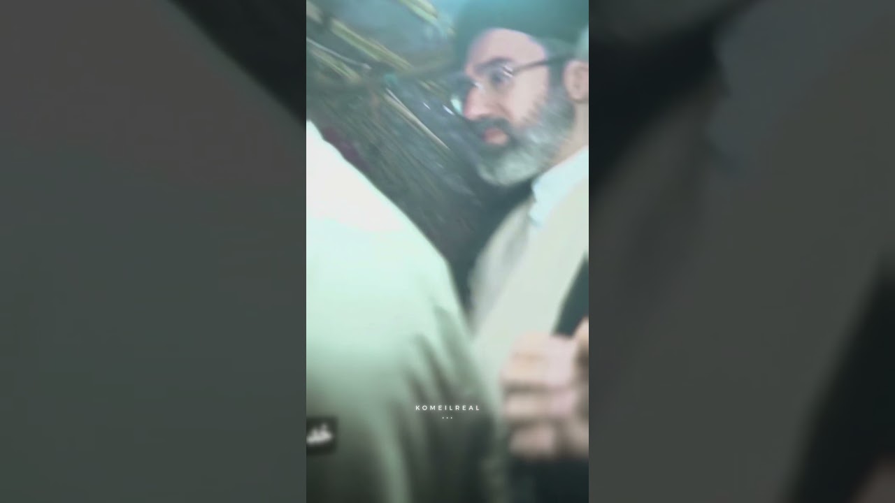 Rare Footage of Mojtaba Khamenei beside his Martyr Father 💕🥹 [Mojtaba Khamenei - \Edit]