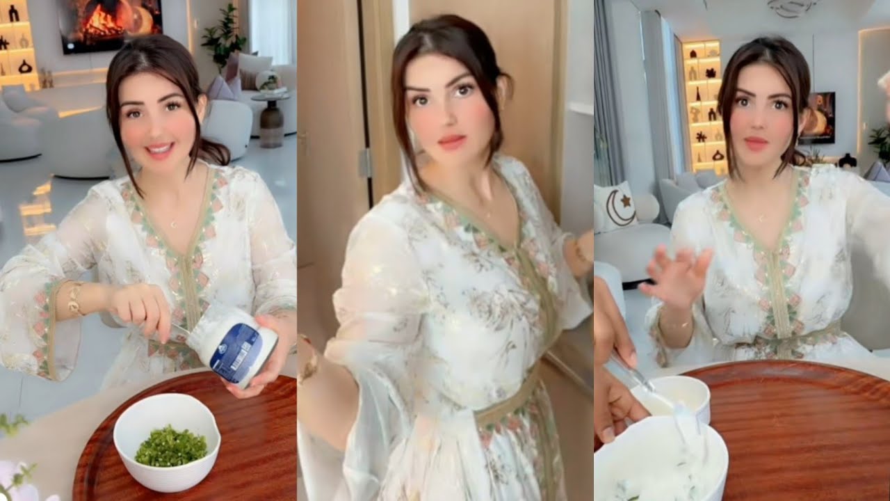 نور وعصام 🔥 نوشه وتجهيز اللحمة والسمبوسه 