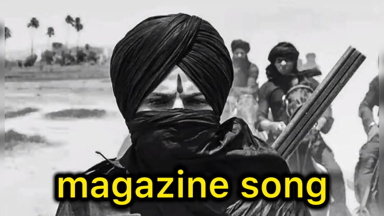 Sidhumoosewala new Song  (magazine song) New Punjabi Song