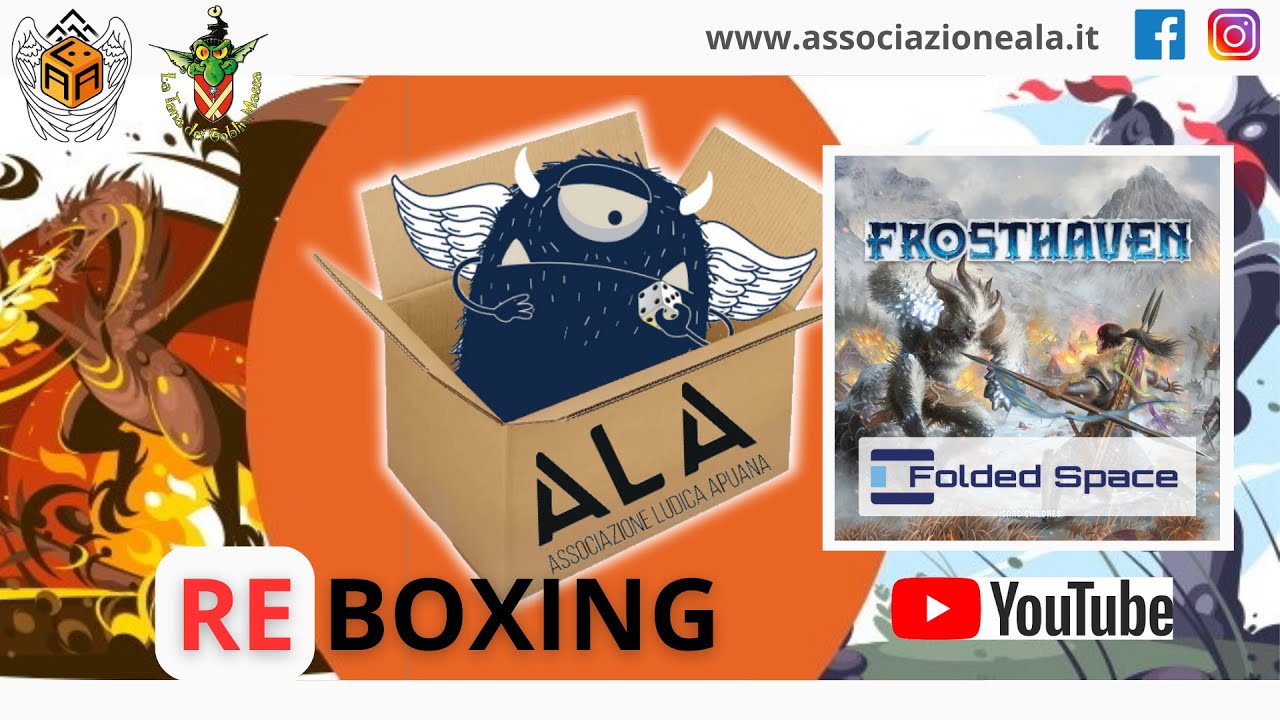 Frosthaven Reboxing by Folded Space [Associazione Ludica Apuana]
