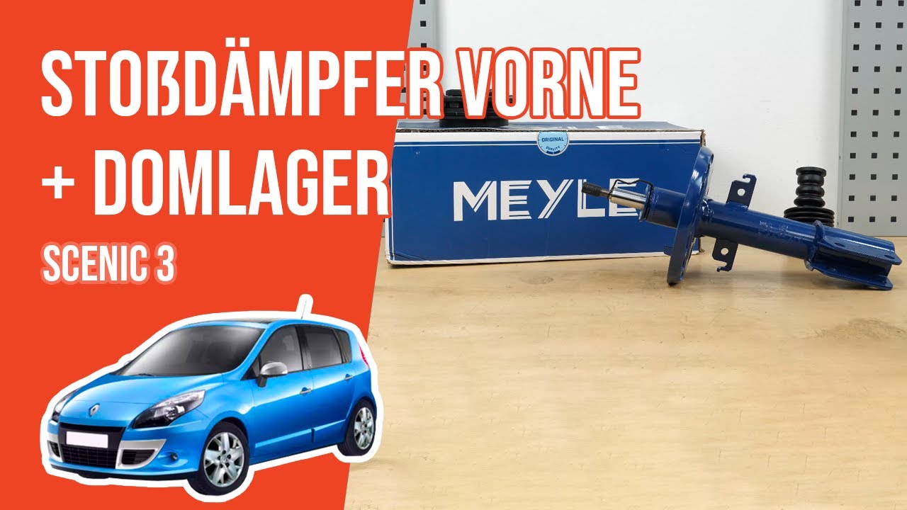 Wie Scenic 3 Stoßdämpfer vorne wechseln ➿