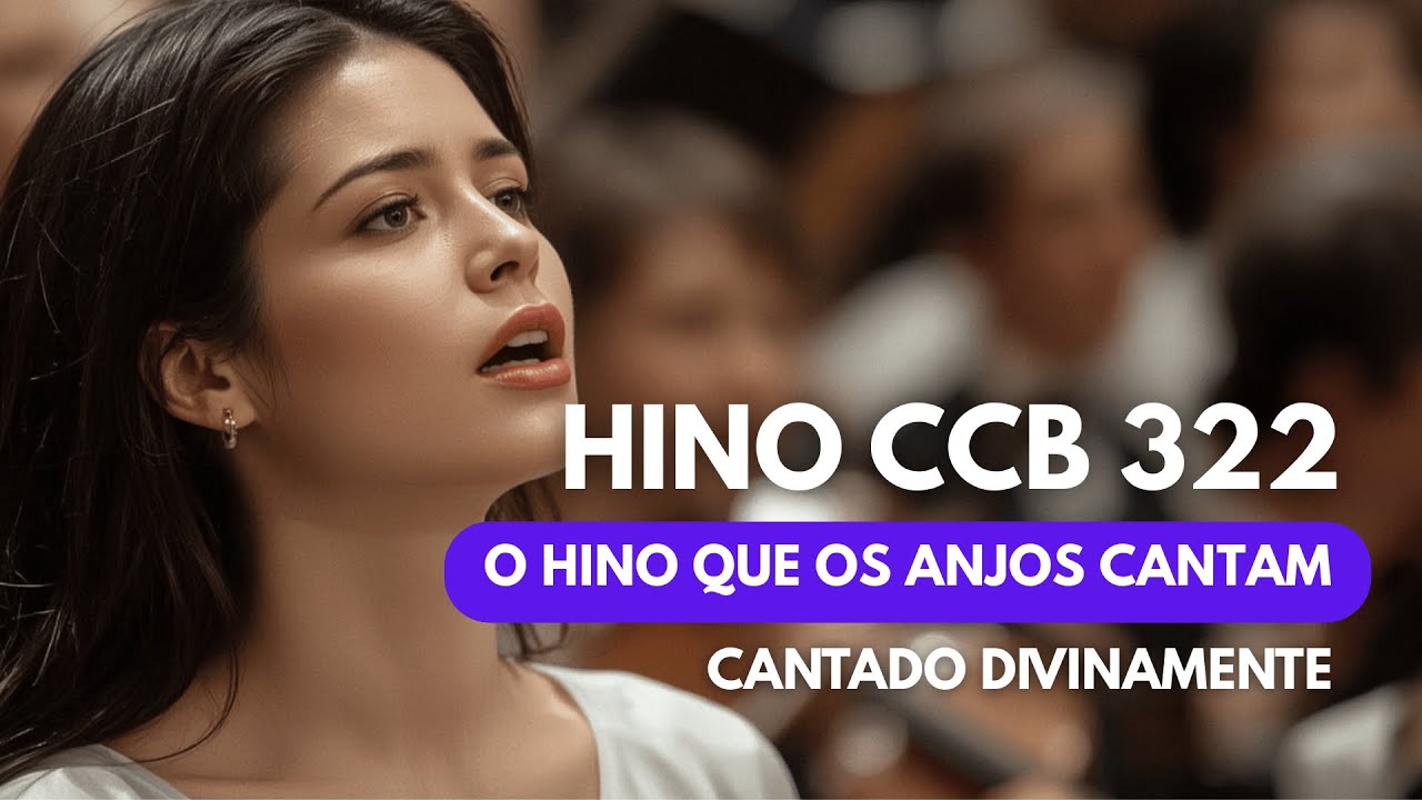 HINO 322 CCB HINÁRIO 4 - Santo! Santo! Santo! Cantado |  Atual 374 HINÁRIO 5 
