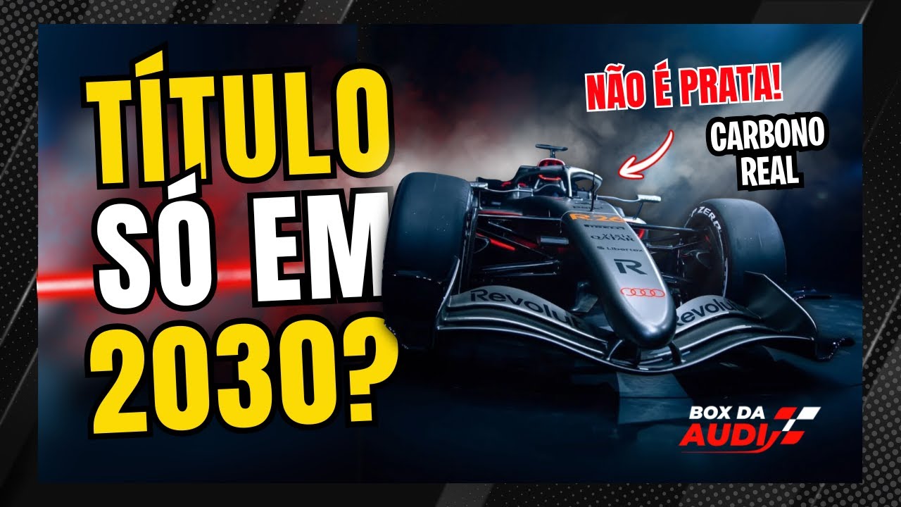 AUDI CONFIRMA: TÍTULO SÓ EM 2030? O segredo do "Titanium" e a verdade sobre o R26!