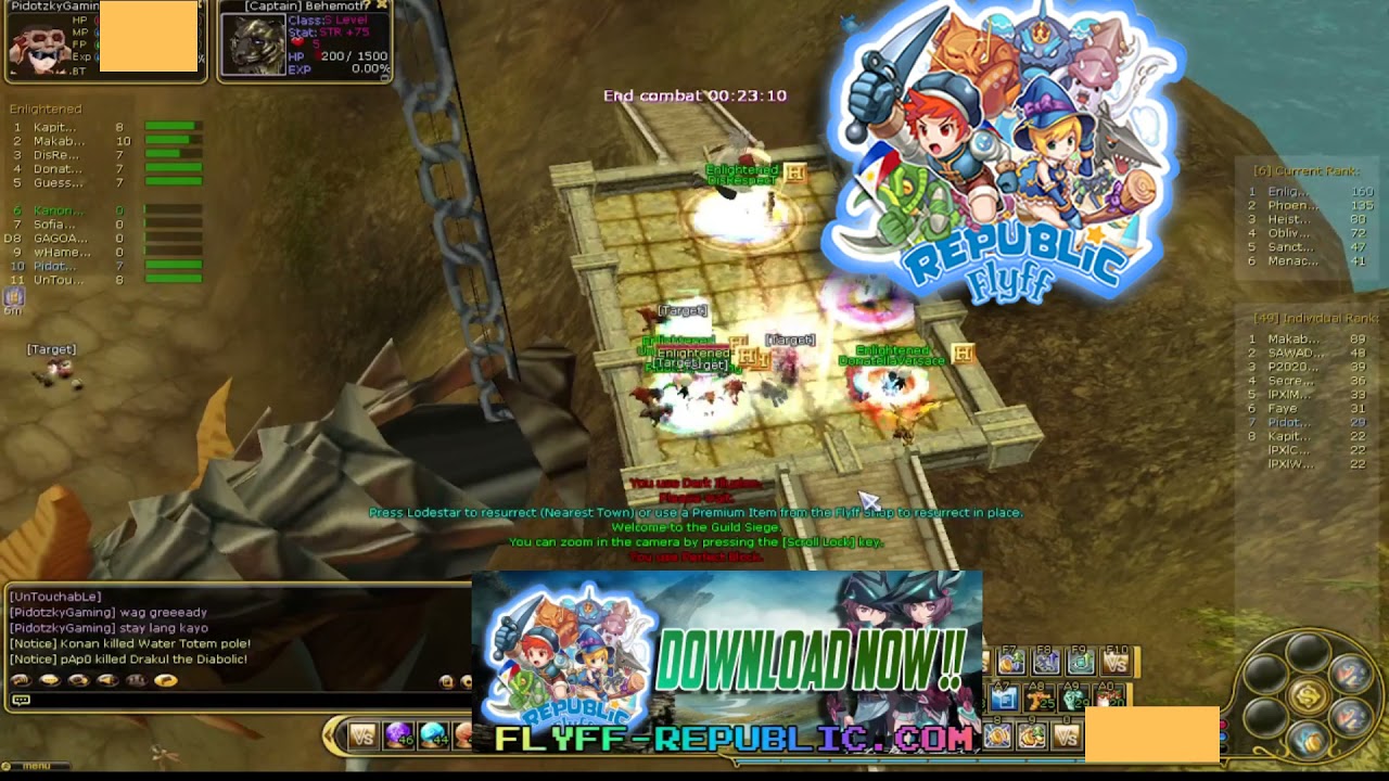 FlyffRepublic Normal GuildSiege .