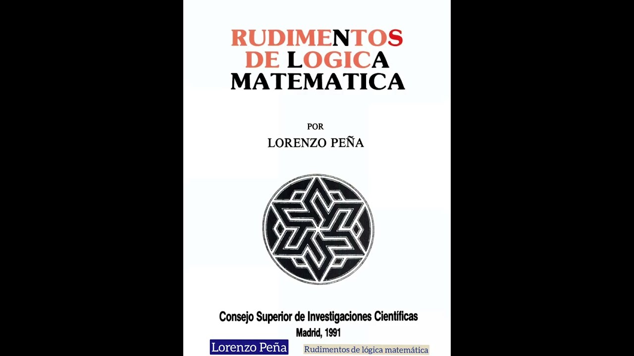 Rudimentos de Lógica matemática. (Suplemento librario 49)