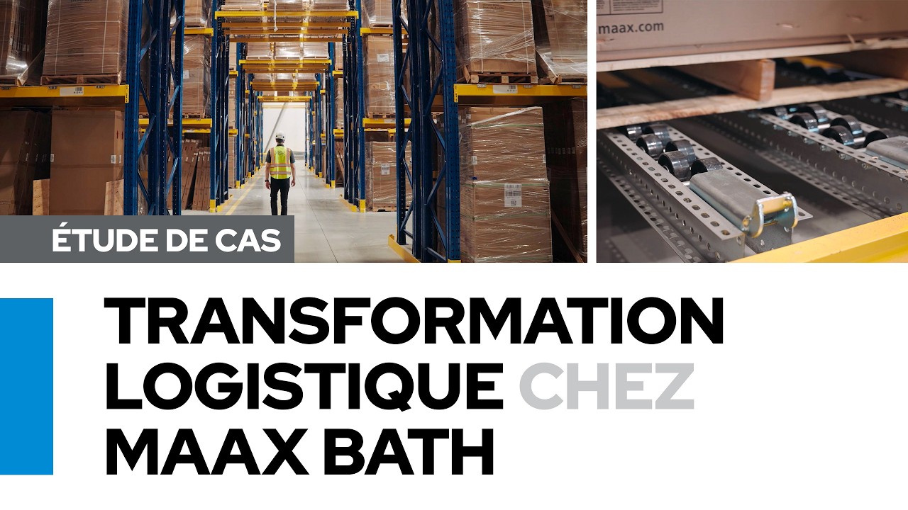 De 3PL à interne : la transformation logistique de MAAX Bath