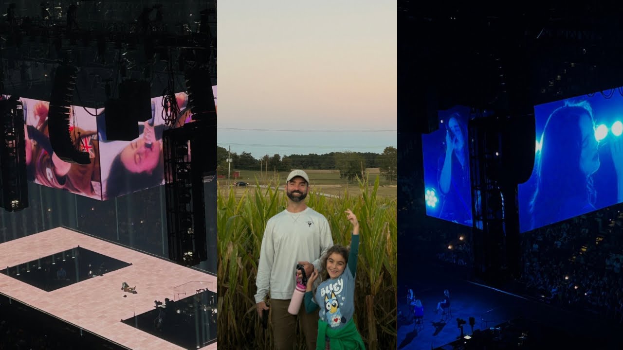 BILLIE EILISH CONCERT! *screaming, pumpkins, Corn Maze*