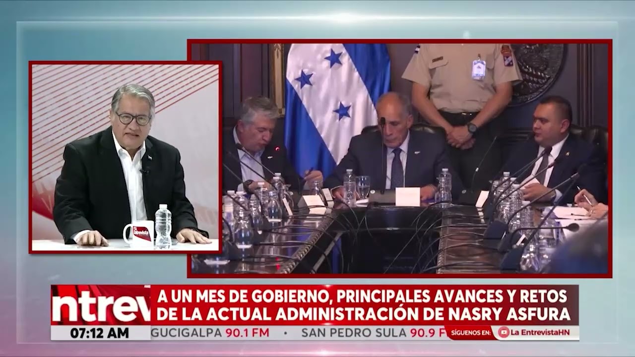 RAÚL VALLADARES LA ENTREVISTA HN 25/02/2026