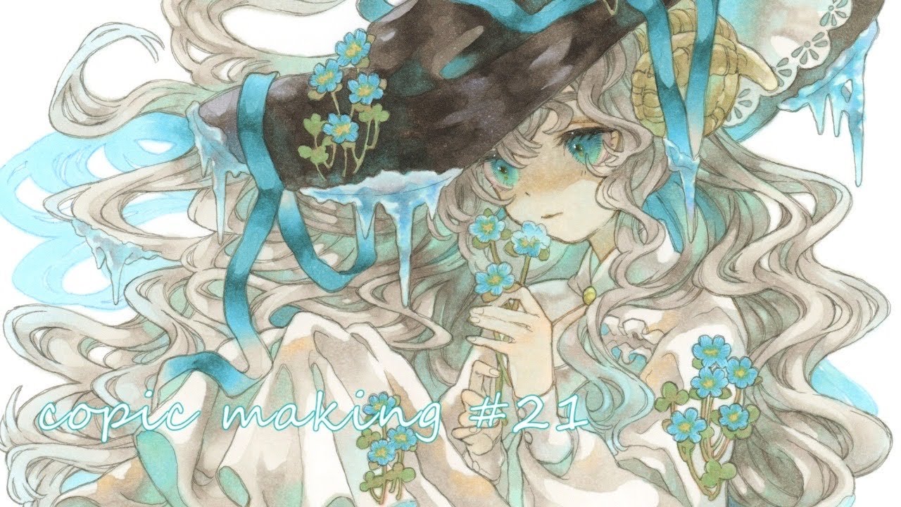copic making #21 花冴ゆる【コピックメイキング】