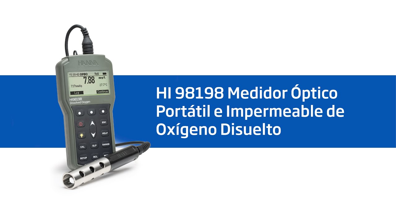 Preparación, calibración, uso y almacenamiento del HI 98198