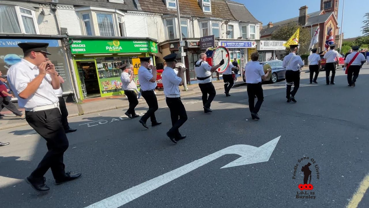 Grand Orange Lodge Parade 2024 in Eastbourne