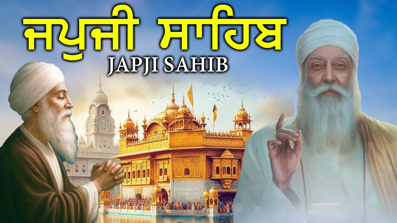 Morning Prayer (ਜਪੁਜੀ ਸਾਹਿਬ )Japji Sahib - In Very Sweet Voice - Lyrical Video #punjabi #japjisahib