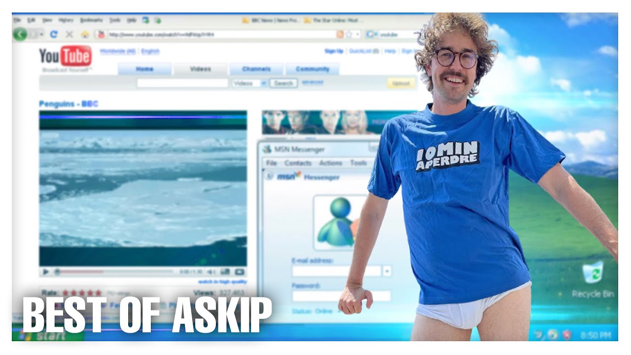 NOSTALGIE INTERNET AVEC BAPTISTE LORBER (BEST OF ASKIP)