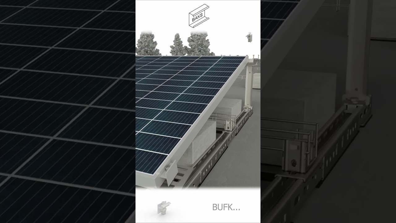 PV-Montage Flachdach 