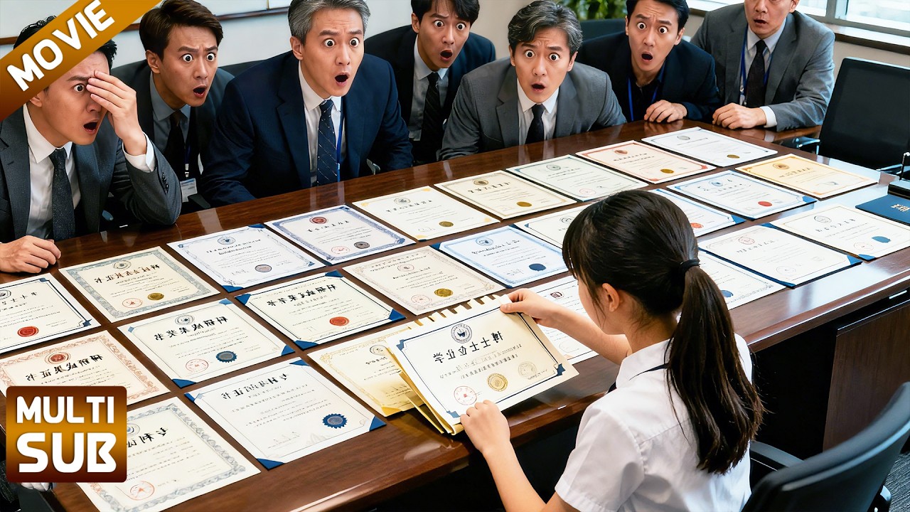 【全集】女孩面试被嘲讽学历低，谁料她是科研大佬，随手甩出20份证书震惊众人！