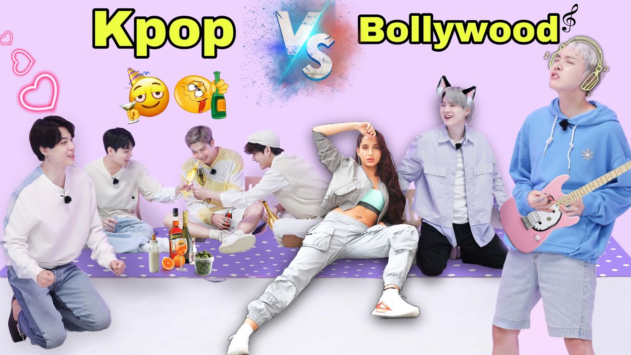 Угадайте песню BTS: Болливуд против к-попа 🎧 🎶 // Дубляж на хинди