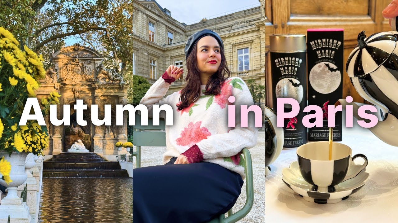 Paris Autumn Vlog: Croissants, Hidden Gems, Tea at Mariage Fr&egrave;res & Mus&eacute;e Rodin