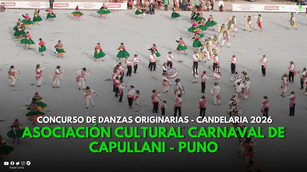 #Puno: Asociación Cultural Carnaval de Capullani - Puno - Festividad Virgen de la Candelaria 2026