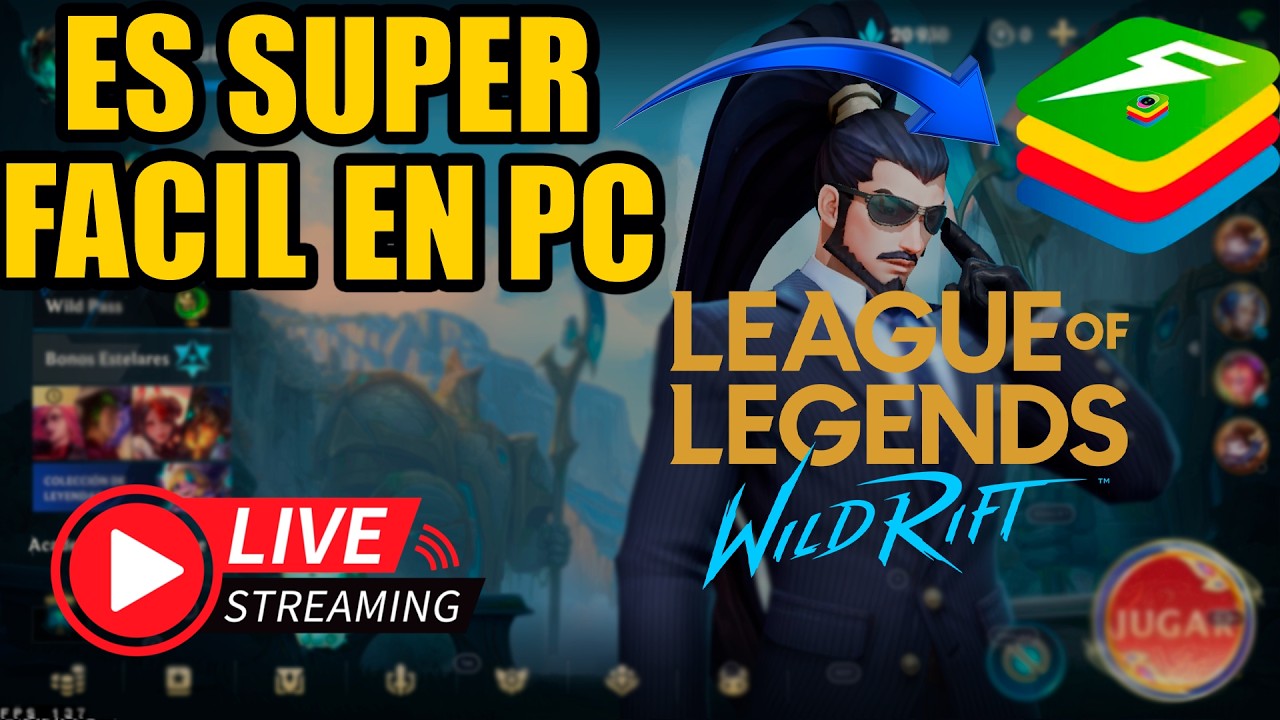 Ya Es Facil Jugar Wild Rift En PC
