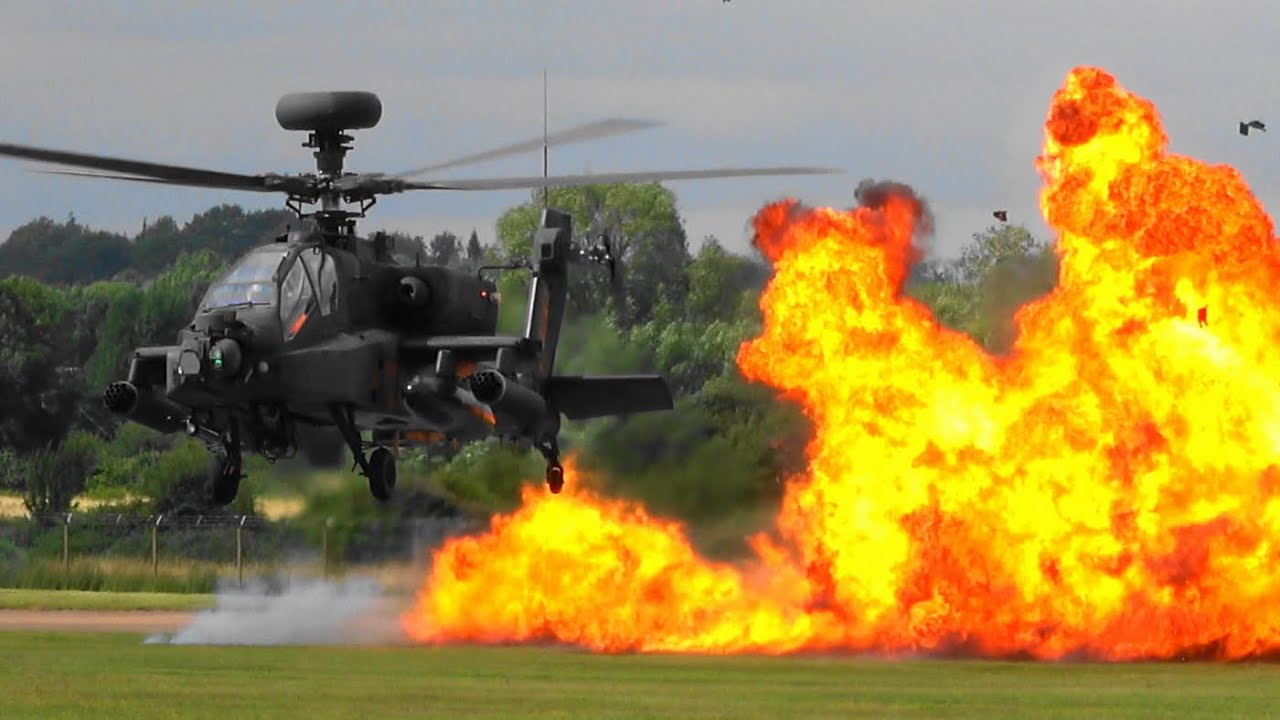 RIAT 2019 WAH-64D Apache The Royal International Air Tattoo