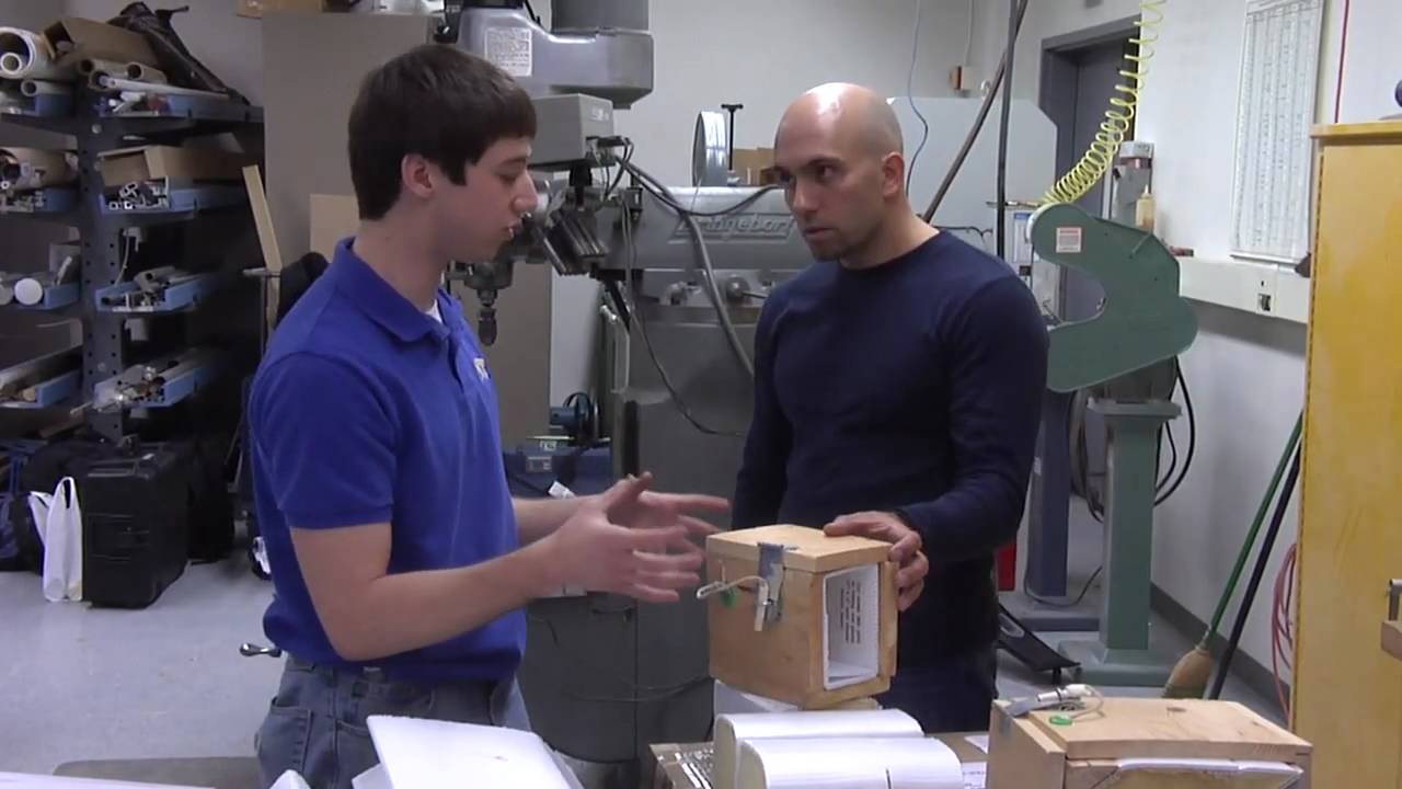 College Student Invents Building Material