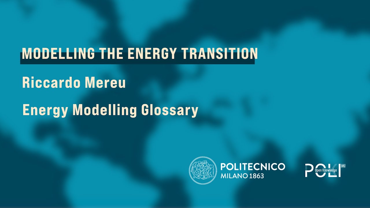 Energy modelling glossary (Mereu)