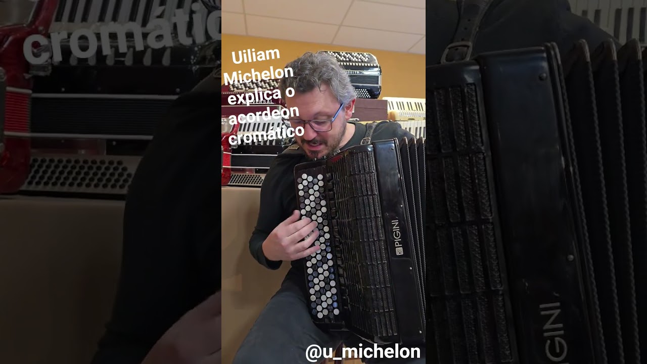 @uiliammichelon explica o #acordeon #cromatico C-griff