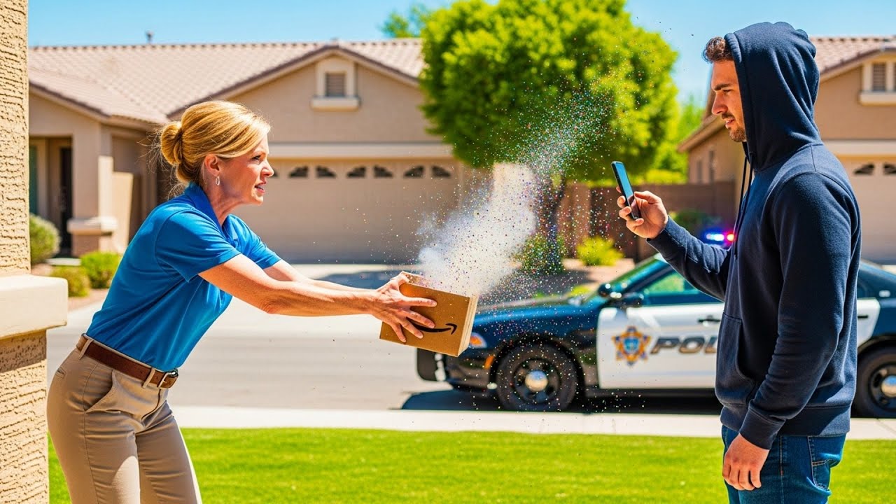 HOA Karen Stole My Packages For Months, Glitter Bomb And Police Report Got Her Arrested Finally