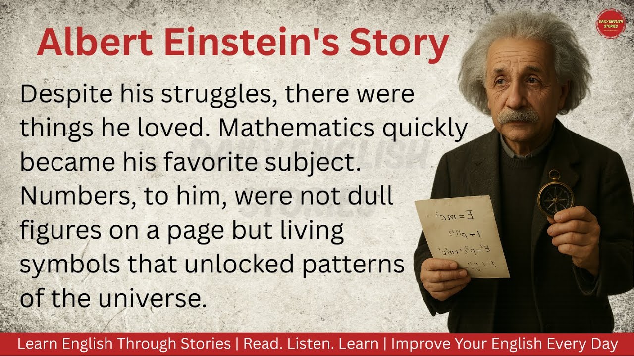 Albert Einstein’s Untold Journey | Learn English Through Stories | Daily English Stories