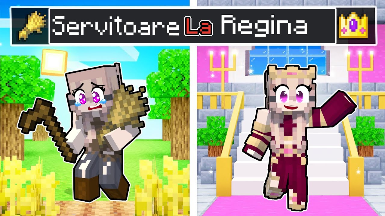 Am devenit *PRINTESA* in minecraft?!