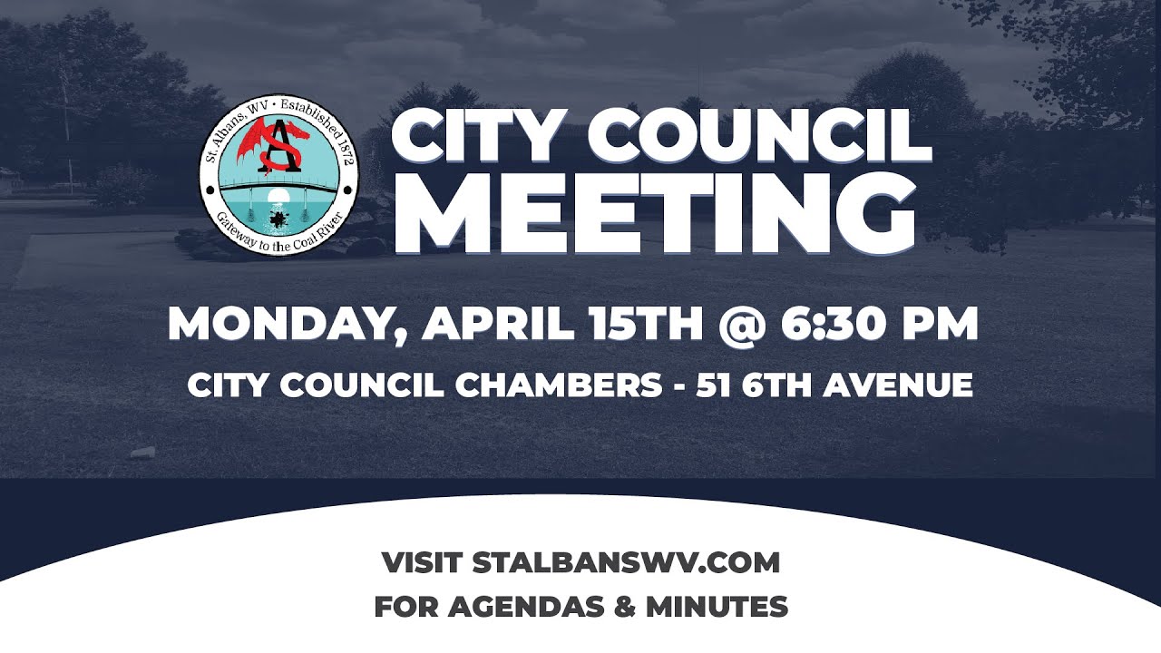 St. Albans City Council Meeting - April 15, 2024