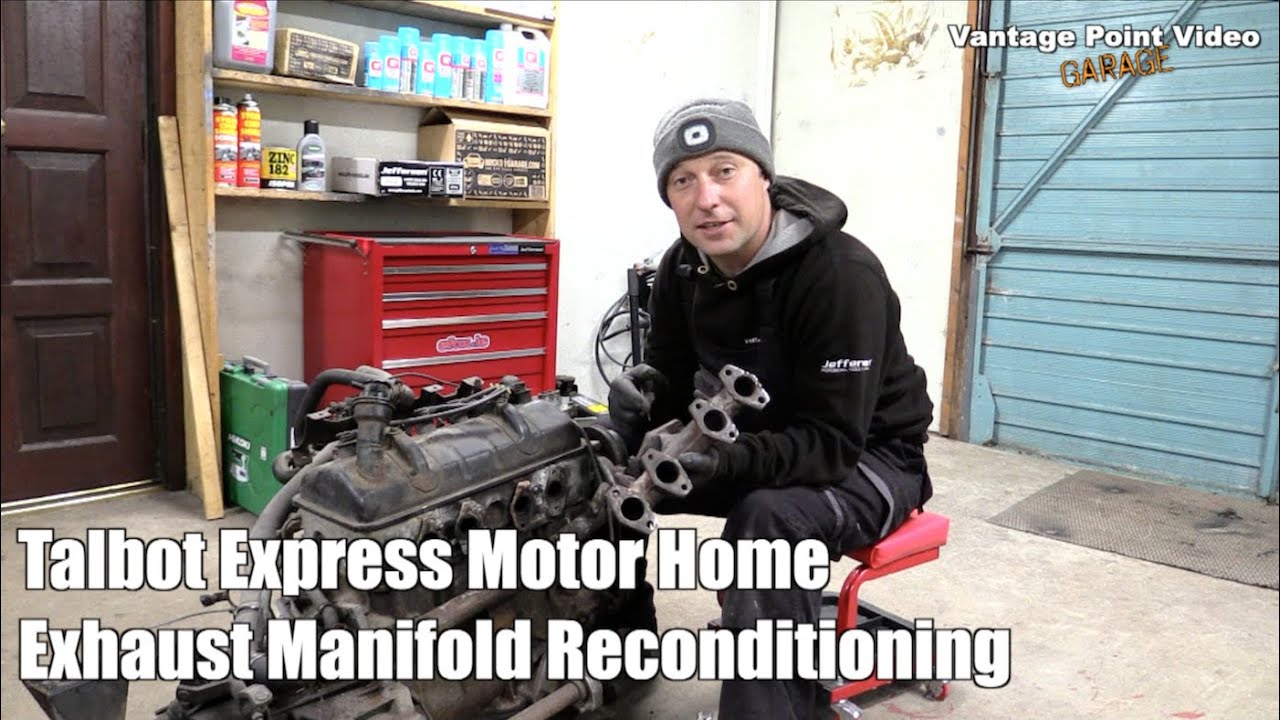 Talbot Express Camper Leaking Exhaust Manifold Reconditioning