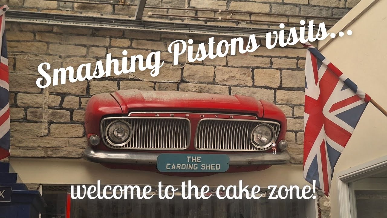 The Carding Shed. Cake AND cars!
