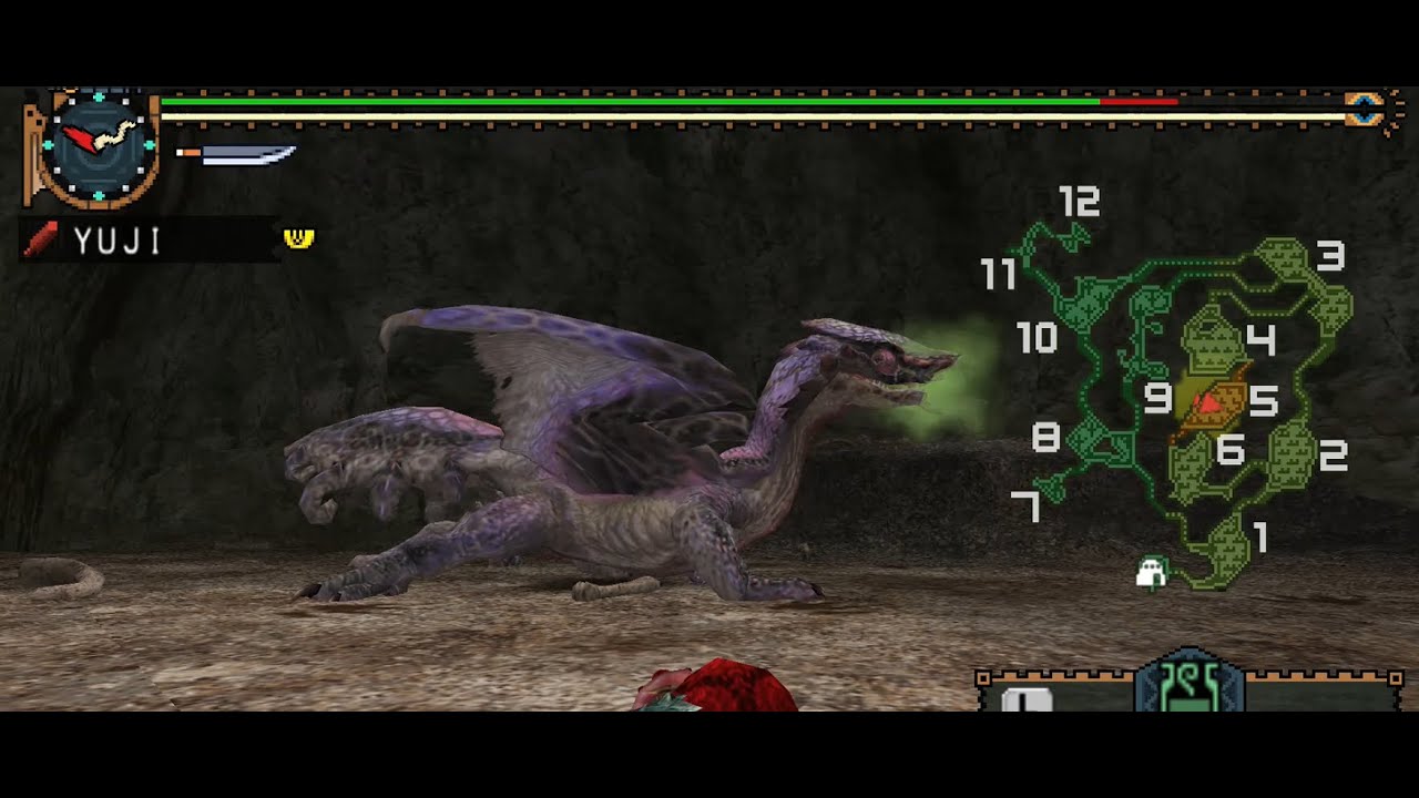 #106【MHP2G】村クエ★5「古の霞龍、オオナズチ」を大剣で狩猟【村クエ全武器種クリアへの道】