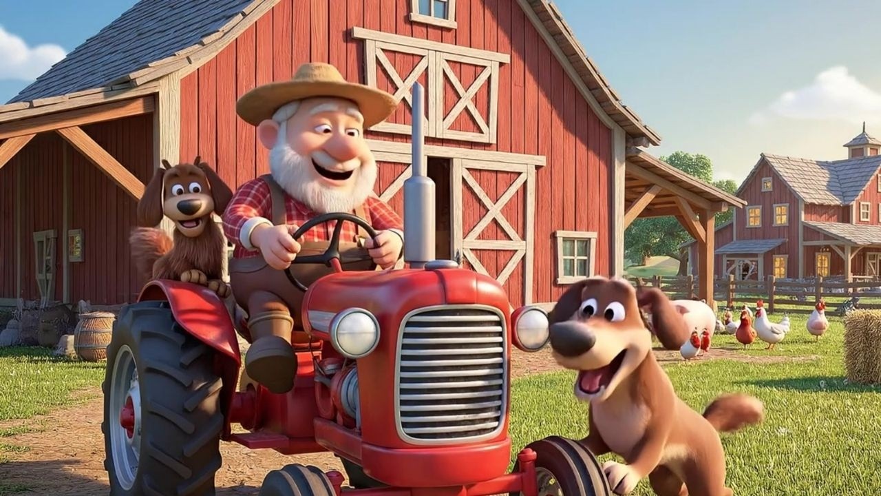 “Old MacDonald Had a Farm 🎶🦆 | Sing, Learn & Play with Animals”