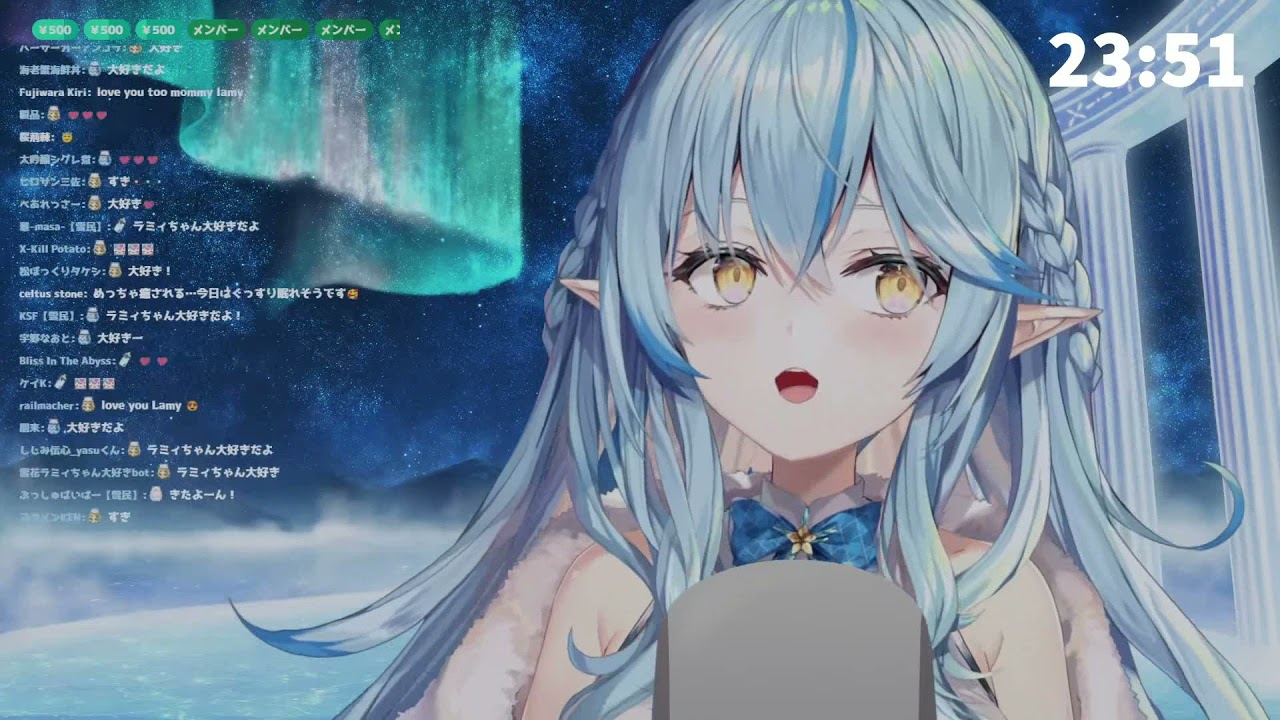 【心音】ラミィママにぎゅっとされながら甘い囁きと心音で癒されたい…【ASMR】全肯定囁き♡マッサージ＆耳かき【ホロライブ切り抜き/雪花ラミィ/ホロライブ】