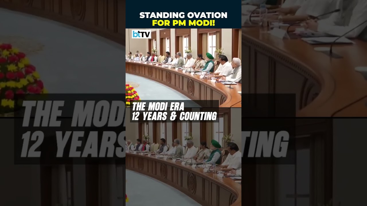 Historic Cabinet Meet: Ministers Give PM Modi Stand Ovation After He Smashes All-Time Records!