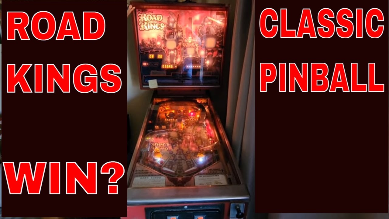 Williams ROAD KINGS PINBALL Review and play plus the story of how I got it. CAN I WIN ?