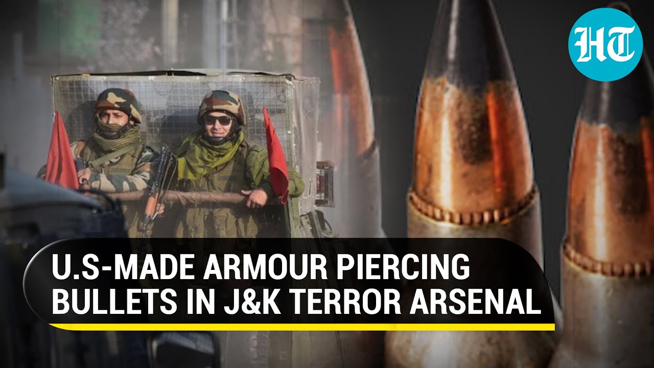J&K: U.S made steel core bullets now with terrorists in Kashmir; Army orders 'Level  4' safety vests