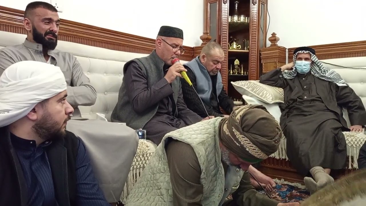 عتابه حزينه بين المداحين  أنور /  وعبدالوهاب/ ويعرب في دار الأستاذ ذر في 27 رمضان تاريخ 16/3/2026