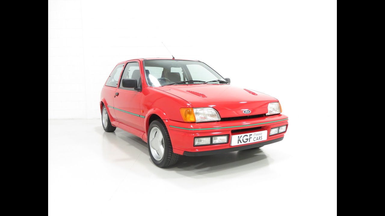 A Truly Exceptional and Original Ford Fiesta RS Turbo with Only 24,039 Miles - SOLD!