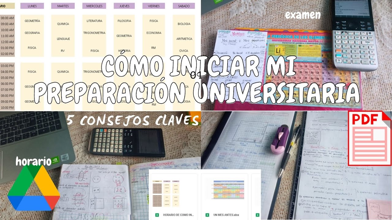 CÓMO INICIAR UNA PREPARACIÓN UNIVERSITARIA || UNMSM | 5 CONSEJOS CLAVES