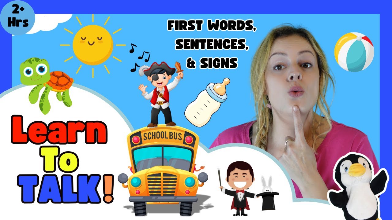 First Sentences For Toddlers | Play, Sing & Learn to Talk | Signs & Gestures | Baby Learning Video