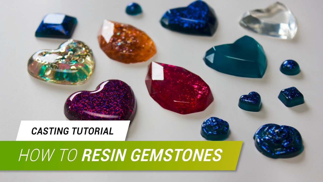 Casting Tutorial - Gemstones with Pebeo´s Crystal Resin | JakCosplay