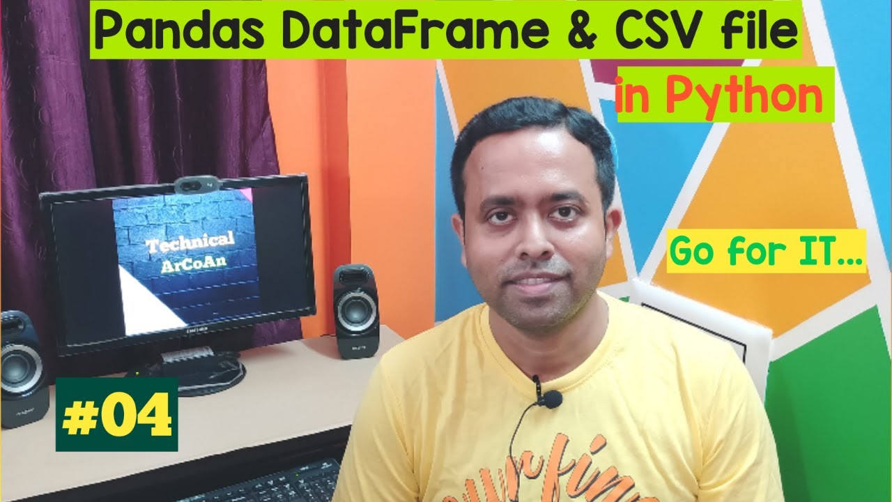 Pandas DataFrame & CSV File in Python Language | Pandas DataFrame | CSV File | Pycharm IDE