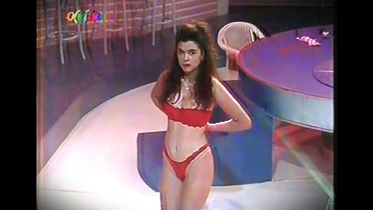 A Super Estrela✩ Daniela Freire Programa Cocktail🍸do Miele 1992 Strip Tease Parcial (De Fita VHS)✔️